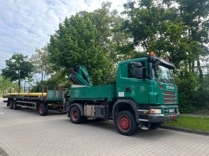 Fuhrpark - 101 2-Achs-Pritsche mit Ladekran