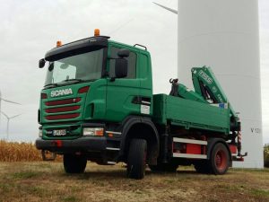 Fuhrpark - 101 2-Achs-Pritsche mit Ladekran