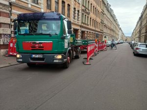 Fuhrpark - 82 MAN 2-Achs-Kipper mit Ladekran