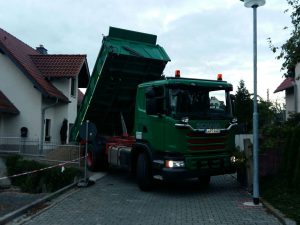 Fuhrpark - 95 Scania 2-Achs-Kipper